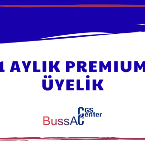 1 Aylık Premium Üyelik