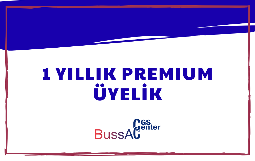 1 Yıllık Premium Üyelik